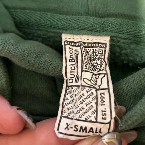Dutch Bros Green Hoodie - Picture 4 of 5